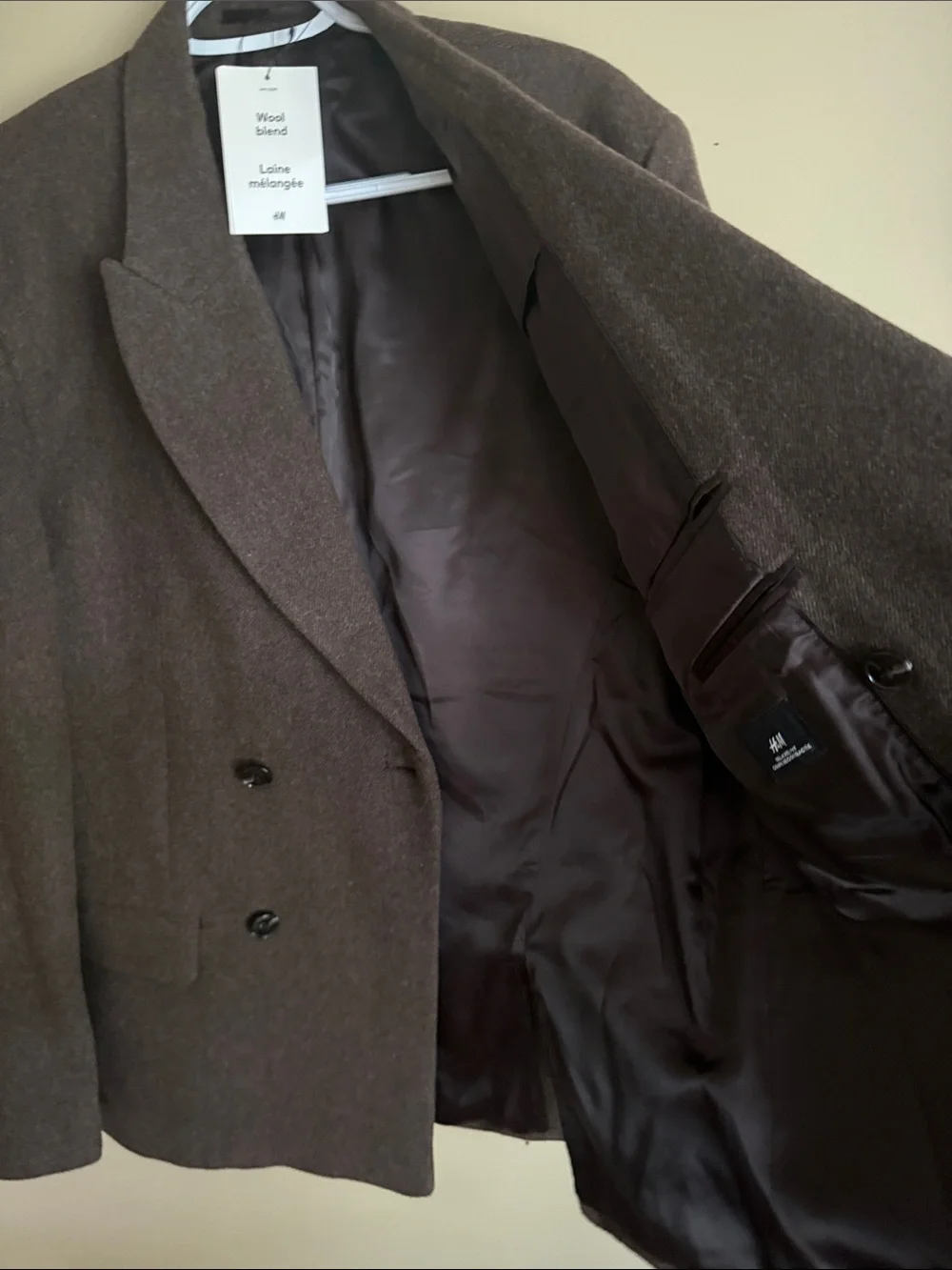 H&M double breasted